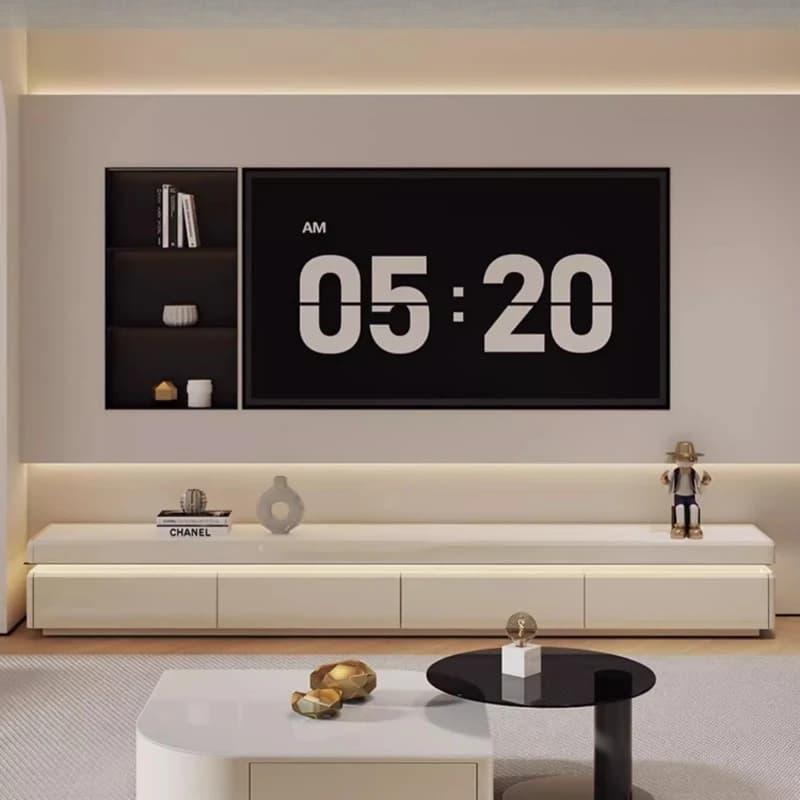 Modern and luxury TV supports Minimalist aesthetics for doll houses Designer Monitor TV Media storage Universal organizer Furniture Muebles