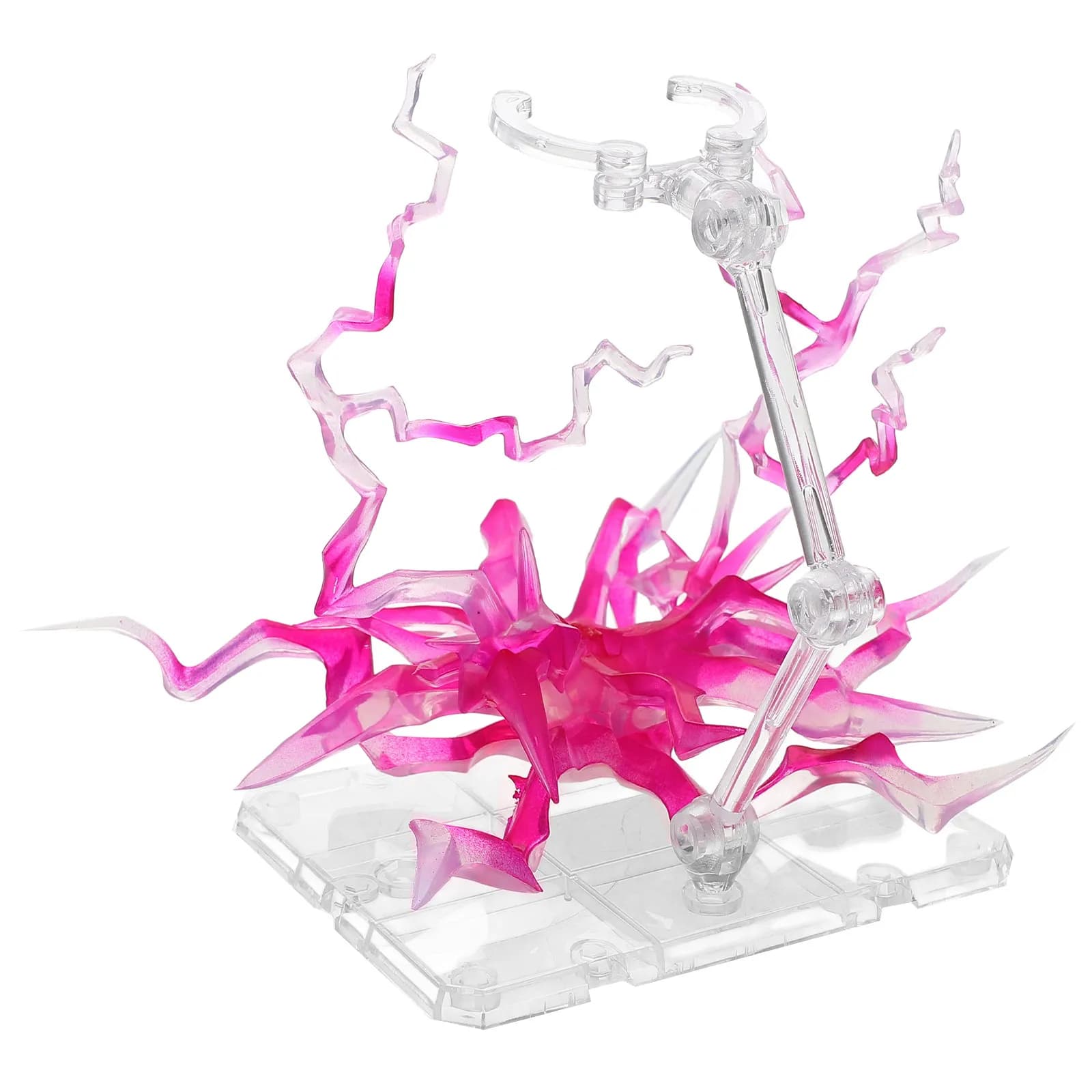 1 set di supporti per action figure dipinti a mano, base stabile, espositore per action figure, portaoggetti portatile da scrivania
