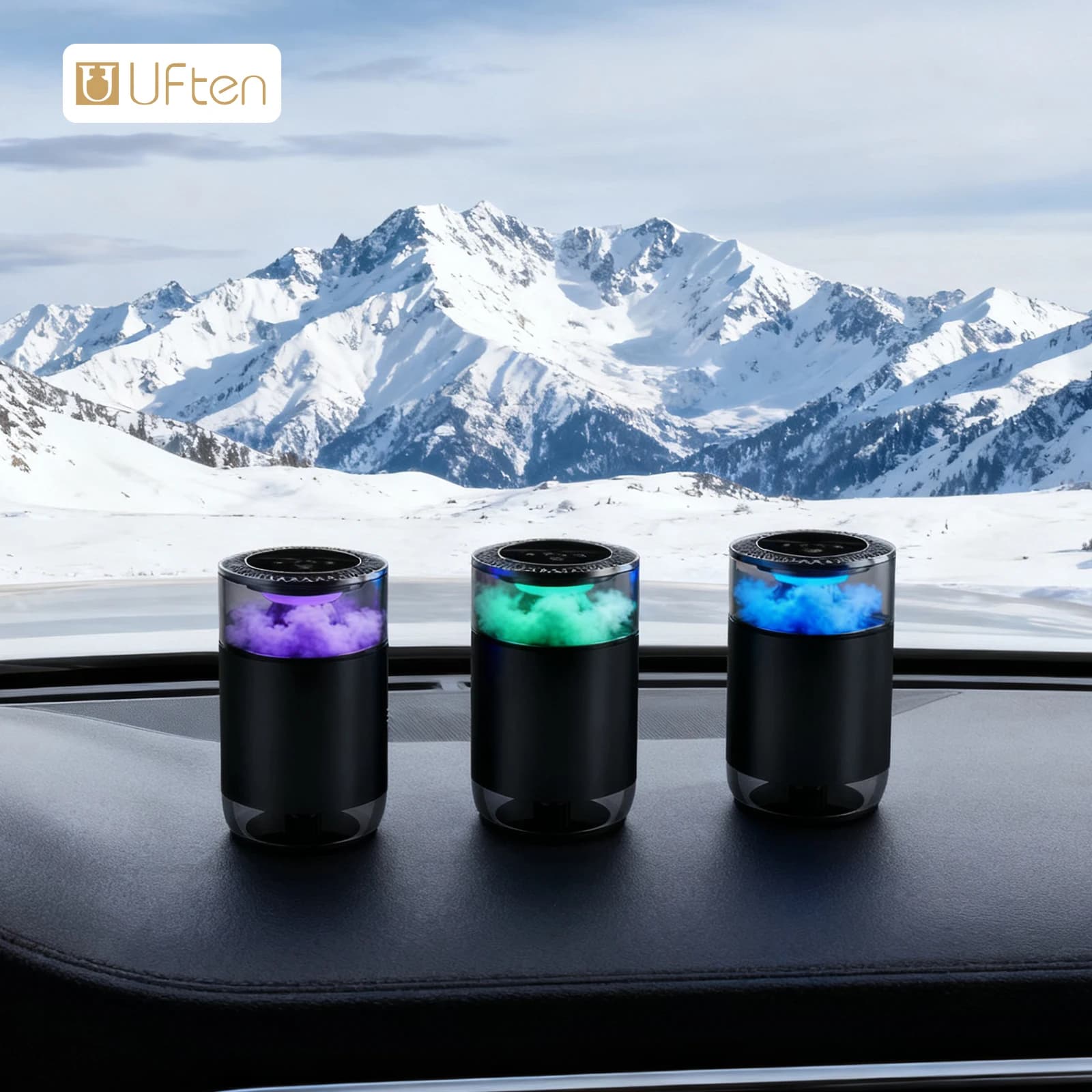 Auto 2026 Aroma Diffuser with Snow Mountain Fog Technology, Intelligent Deodorant Spray, Air Purifier for Auto