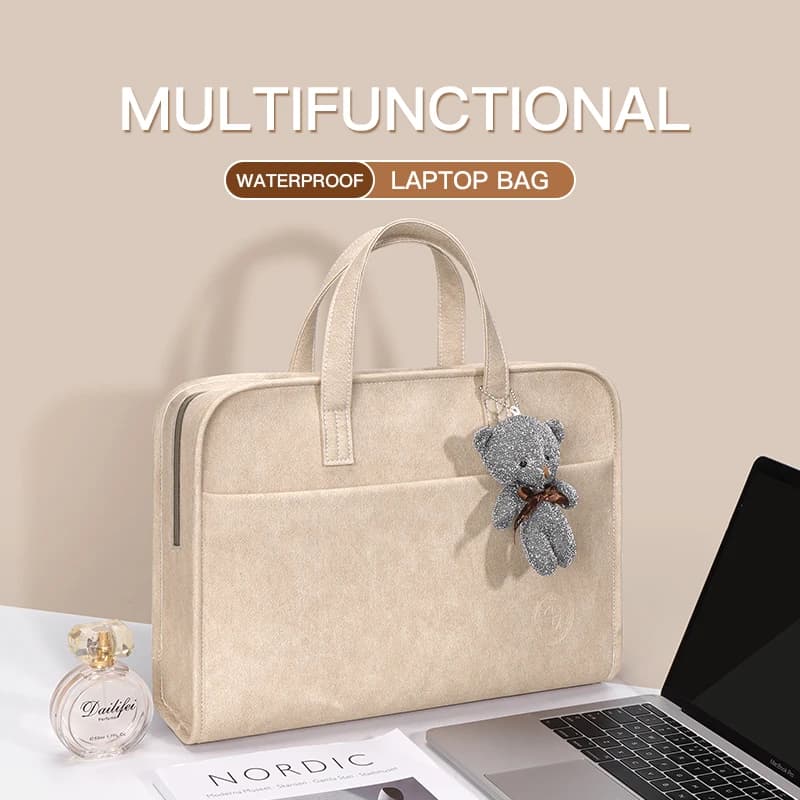 Custodia per laptop 13.3 14 Borsa a maniche da 15.6 pollici per M1 MacBook Air Pro 13 14 15 Borsa a tracolla per computer Huawei HP Borsa valigetta