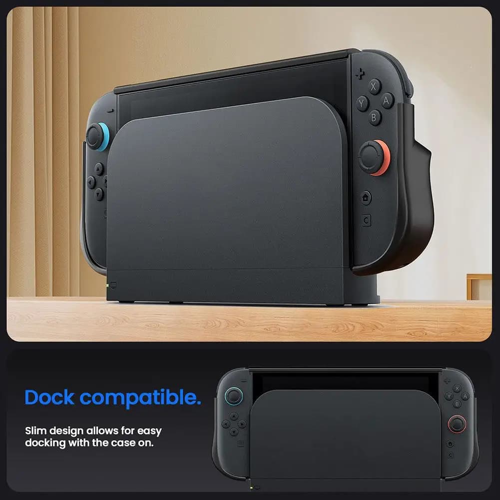 Custodia protettiva in TPU per console di gioco Switch 2 Custodia protettiva antigraffio con impugnatura migliorata per accessori da gioco JOYCON NS 2