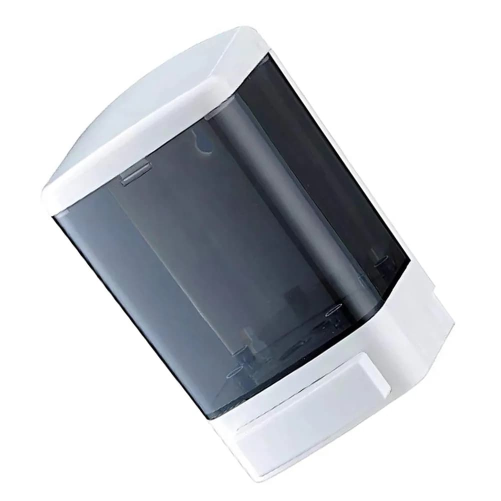 Dispenser manuale di sapone per mani e liquidi schiumogeni - Organizzatore da parete per bagno e cucina con design antigoccia
