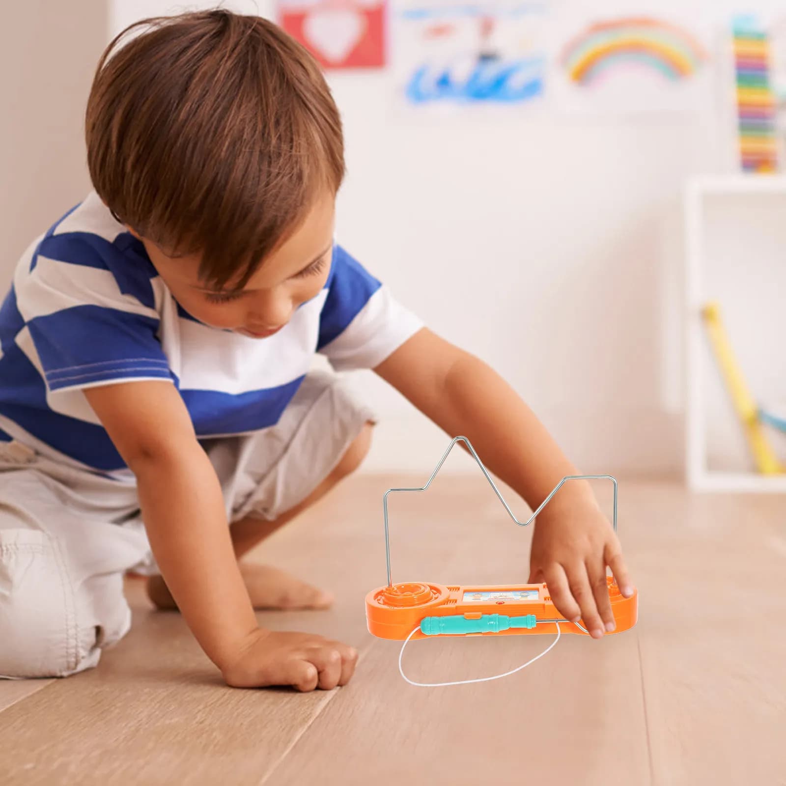 Set di Labirinti Elettrici Interattivi per lo Sviluppo Intellettuale e l'Allenamento della Concentrazione Precoce dei Bambini