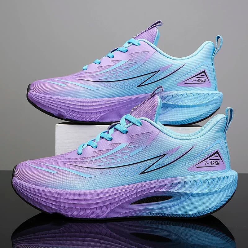 Scarpe da Corsa Sportive Casual e Comode per Uomo, Tomaia in Tessuto Traspirante, Antiscivolo e Resistenti all'Usura