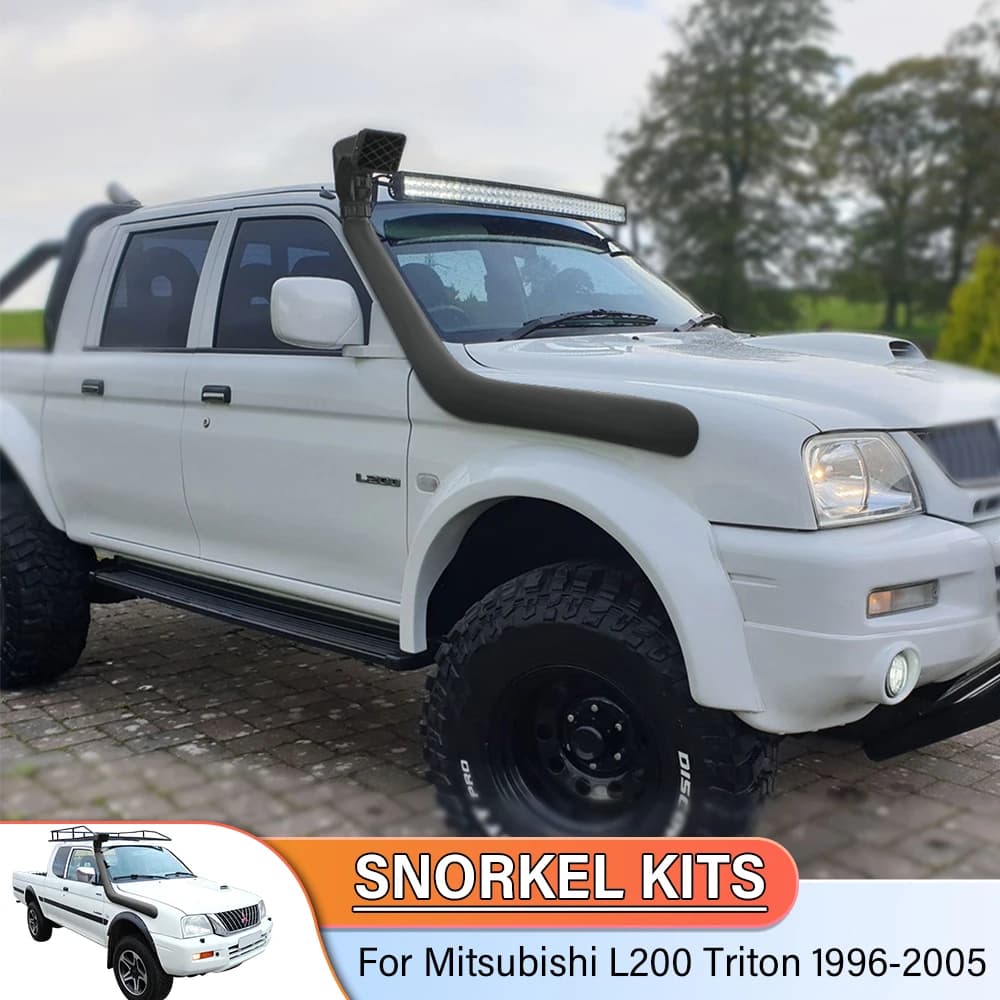 Air Ram Suction Snorkel Kit For Mitsubishi L200 Triton 1996-2005 MK Off Road Pickup 4x4 Wading Respiro Tube Auto Accessories