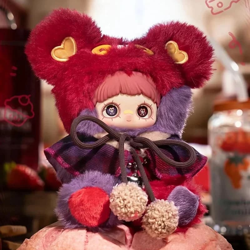 Maymei Tiny Bear Cookie Series Blind Box Mystery Box Caixa Caja Bambole Regalo Ornamento da Scrivania Figure Anime Giocattoli