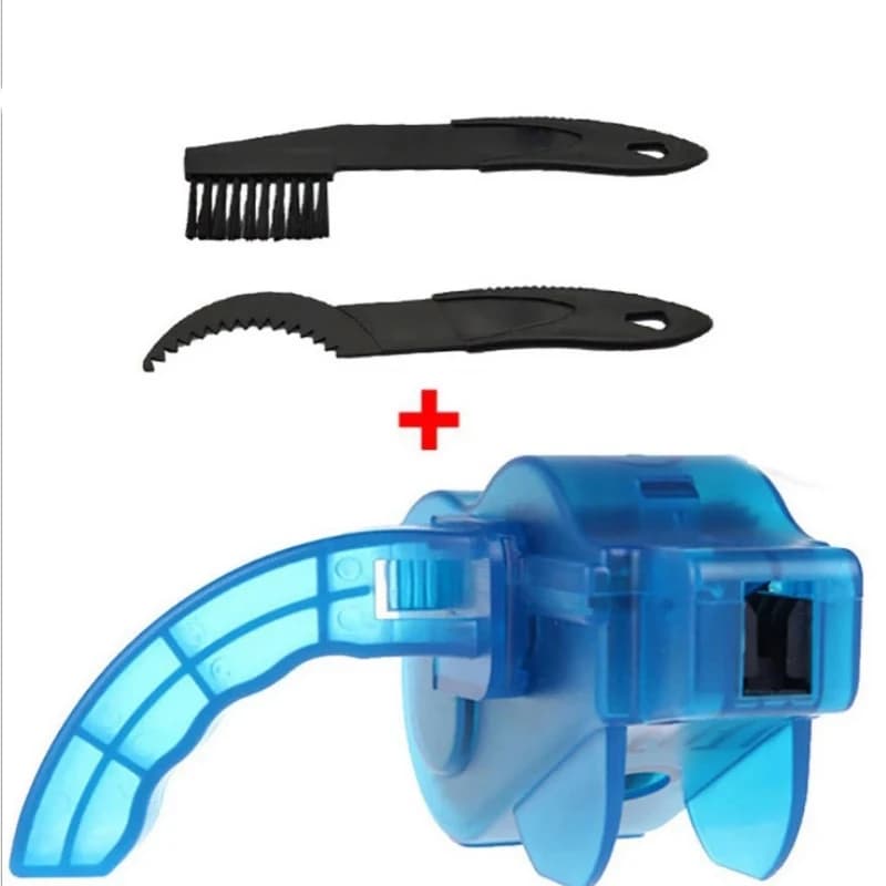 Kit spazzole per la pulizia della bicicletta, detergente per catene, scrubber, strumento di lavaggio, accessorio per esterni
