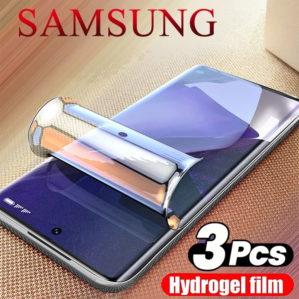 3Pcs S23Ultra S22Ultra S21FE Hydrogel Film For Galaxy S22 S8 S10E 5G S20 Plus S20Ultra Screen Protector For Samsung S21 S20EF
