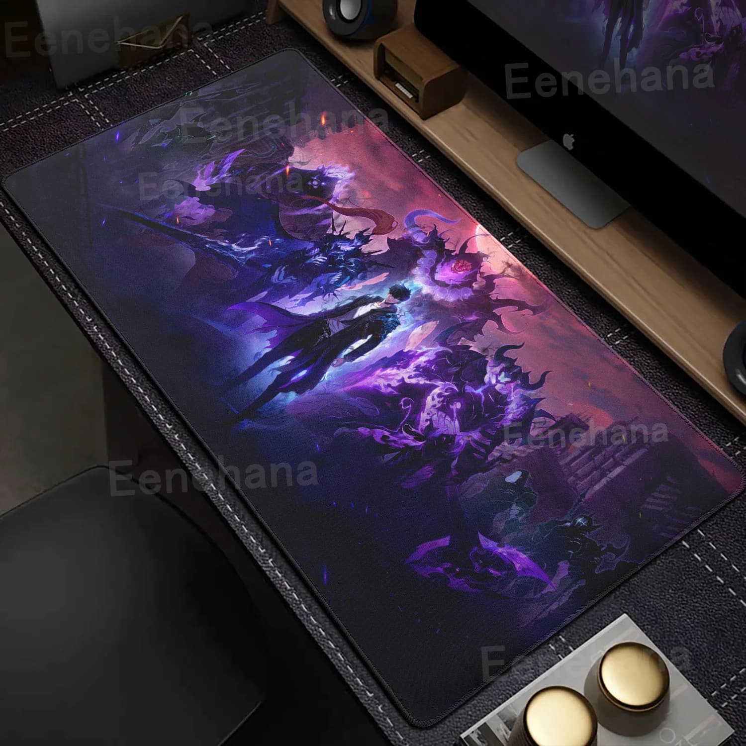 Anime Solo Livellamento Mouse Pad Lager Computer PC Gamer Bordo di Blocco antiscivolo per Dasktop Ufficio Tappeto XXL Tastiera Proteggi TablePad