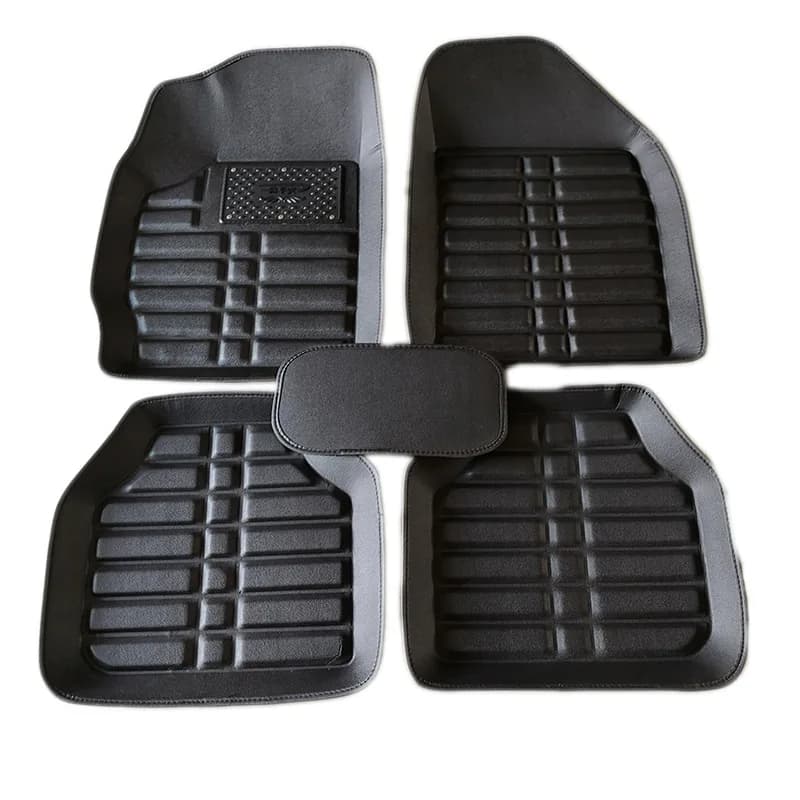 NUOVO Tappetino per auto in pelle di lusso per Peugeot 2008 207 208 308 Sw 5008 307 Cc 508 Rcz 3008 206 Tappetino per piedi Accessori per tappeti