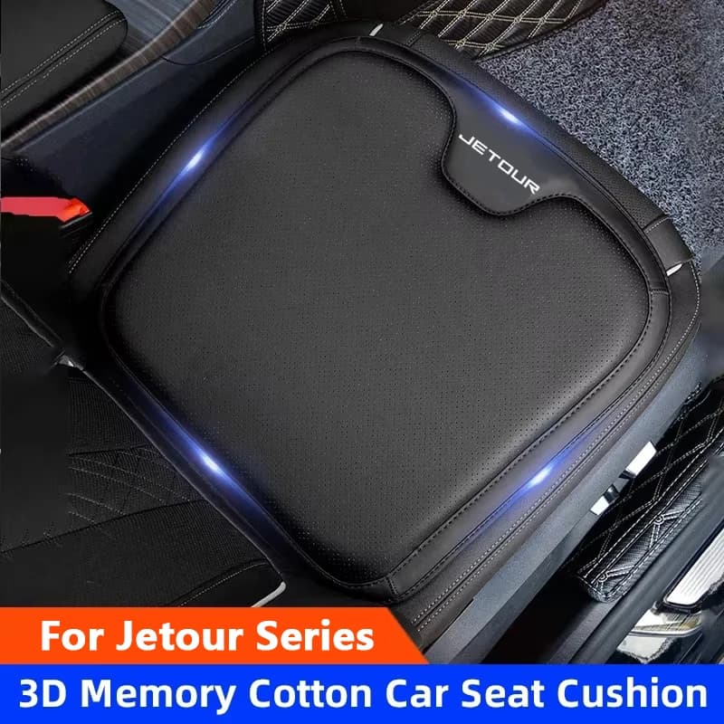 Nappa leather car seat cushion for Chery Jetour DASHING X-1 Plus DTC T2 Traveler X90 Plus X70 PLUS, protective seat cover