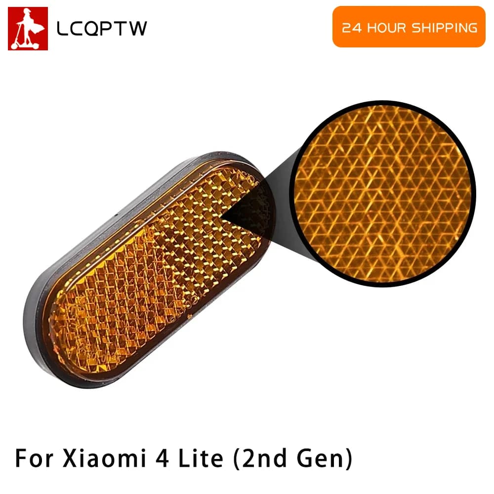 Cinghia riflettente per riflettore forcella anteriore per Xiaomi 4 Lite (2a generazione) Parte del tubo riflettente di avviso di sicurezza notturno per scooter elettrico