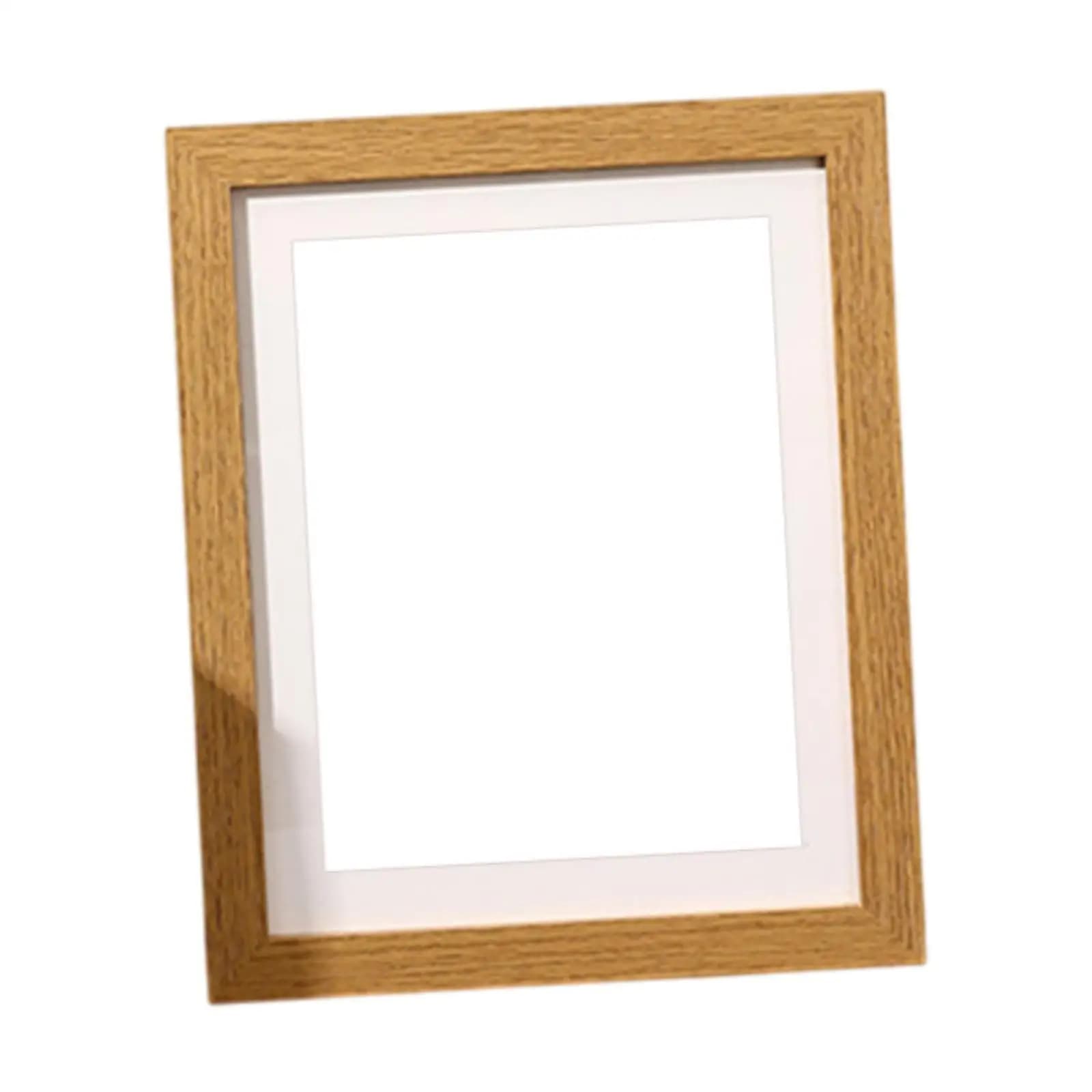 Picture Frame Tabletop Wall Mounting Photo Frame for Office Apartment Desk