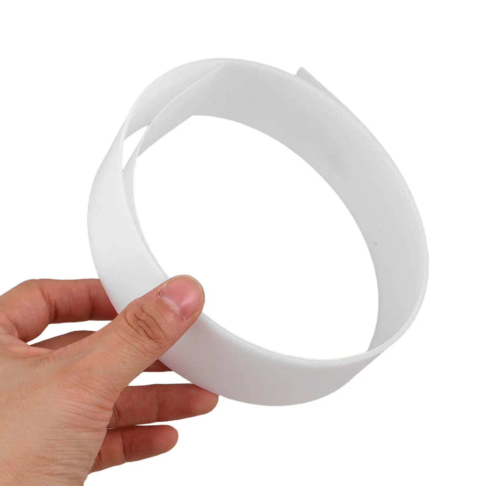 Striscia Diffusore Flessibile per Luci LED 48x1, Diffusore Bianco Opaco Pieghevole per Lampade LED, Luce Morbida e Illuminazione Uniforme per Casa e Ufficio