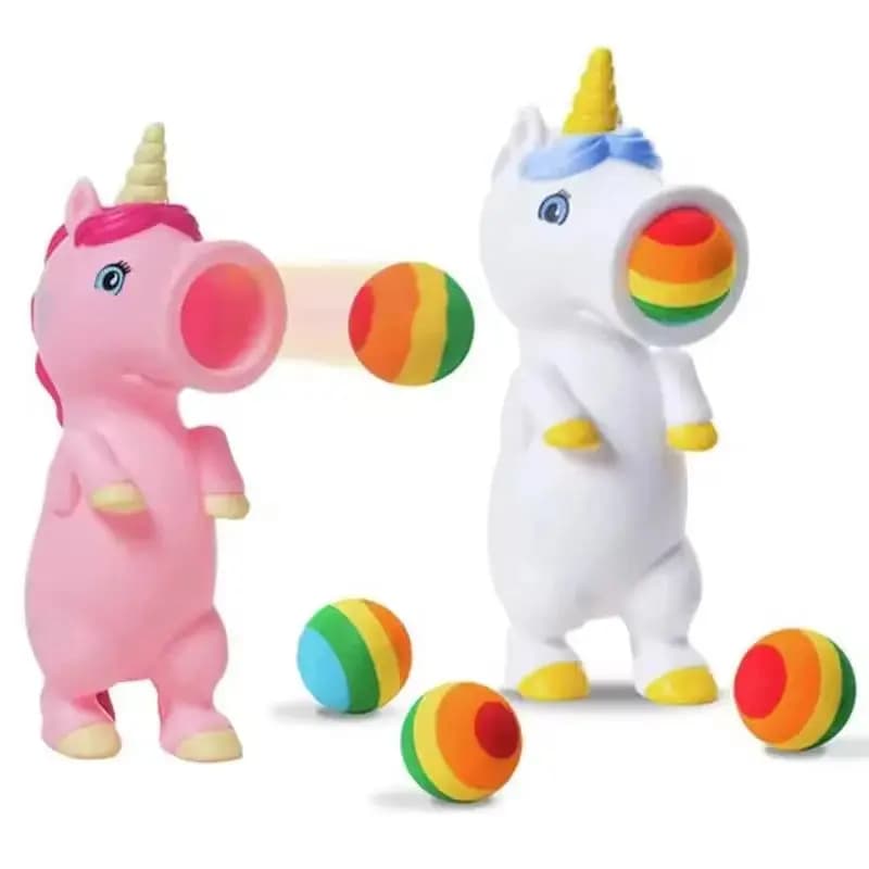 Funny Animal Squeeze Shooting Ball Cute Foam Ball Kids Fidget Toy Weird Gadget Autism Sensory Anti‑Stress Pinching Decompression