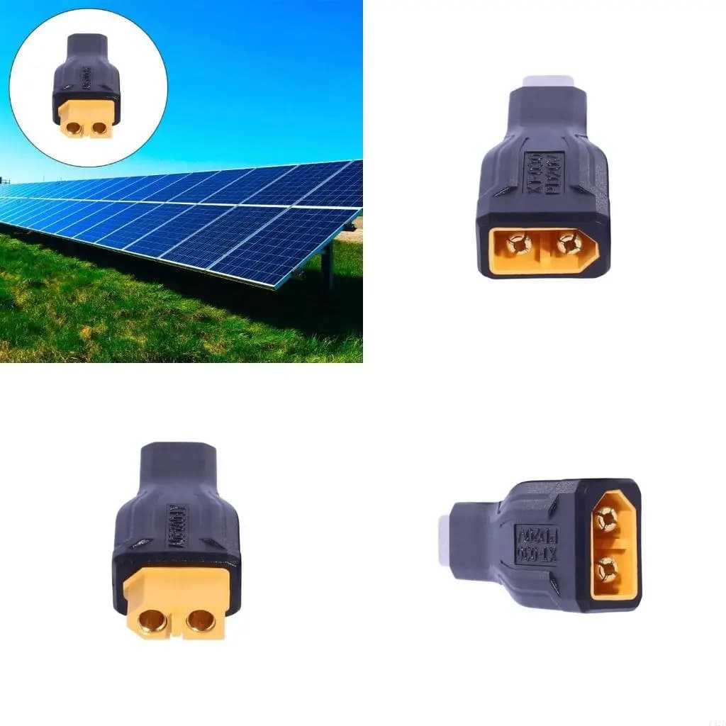 F42D XT60 Maschio a USB C Maschio Adattatore per connettore per batteria Adattatori per connettori Femmina XT60 a Femmina USB C