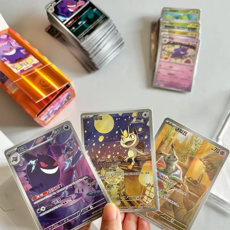 Pokemon TCG Gengar Gem Pack Vol.3 Blind Box Carte Collezionabili Rare Full Art M2a M2 Nuove Sigillate Regalo di Compleanno per Uomini