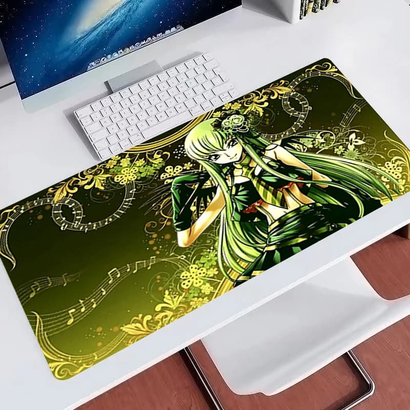 Popular Anime Mouse Pad kawaii Game Desk Mat XXL Gaming Computer Desk Mat Smooth carpet Code Geass Laptop Mousepad For Best Gift