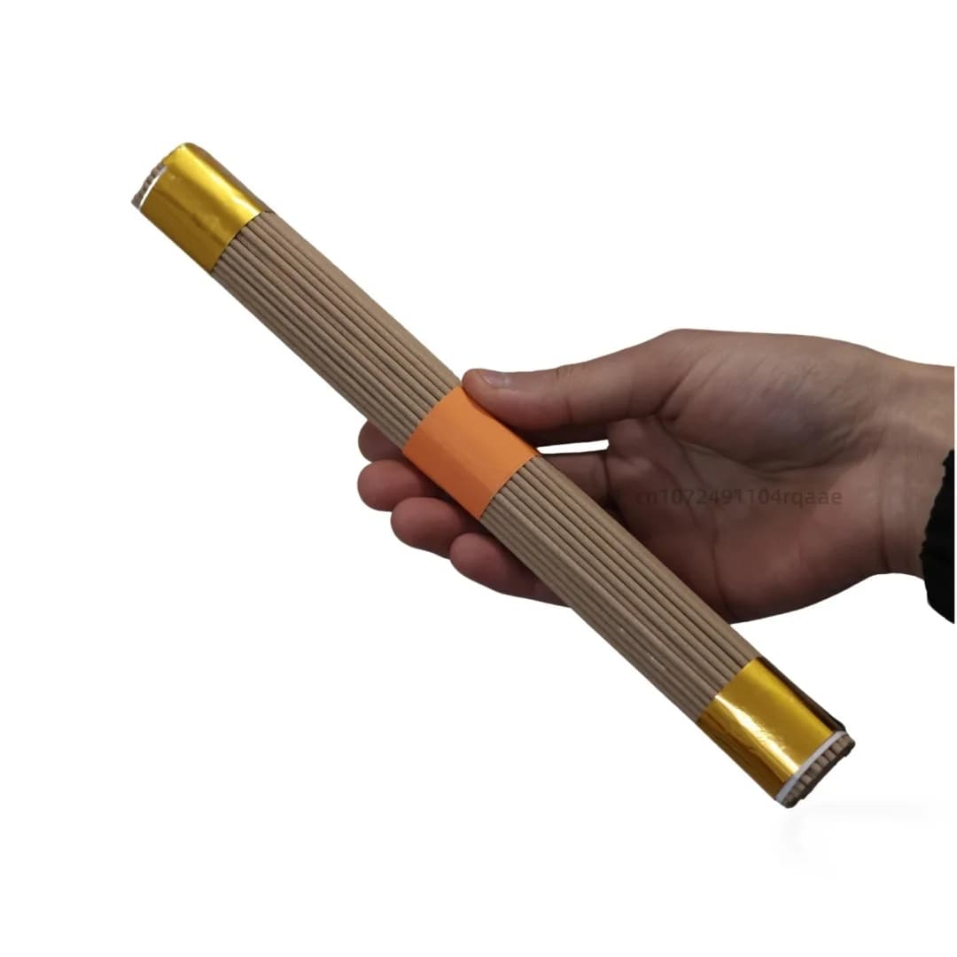 Bastoncini di Sandalo Naturale, Incenso per Casa, Cerimonie di Benedizione, Preghiera, Incenso per Buddha, 91 Bastoncini/Scatola