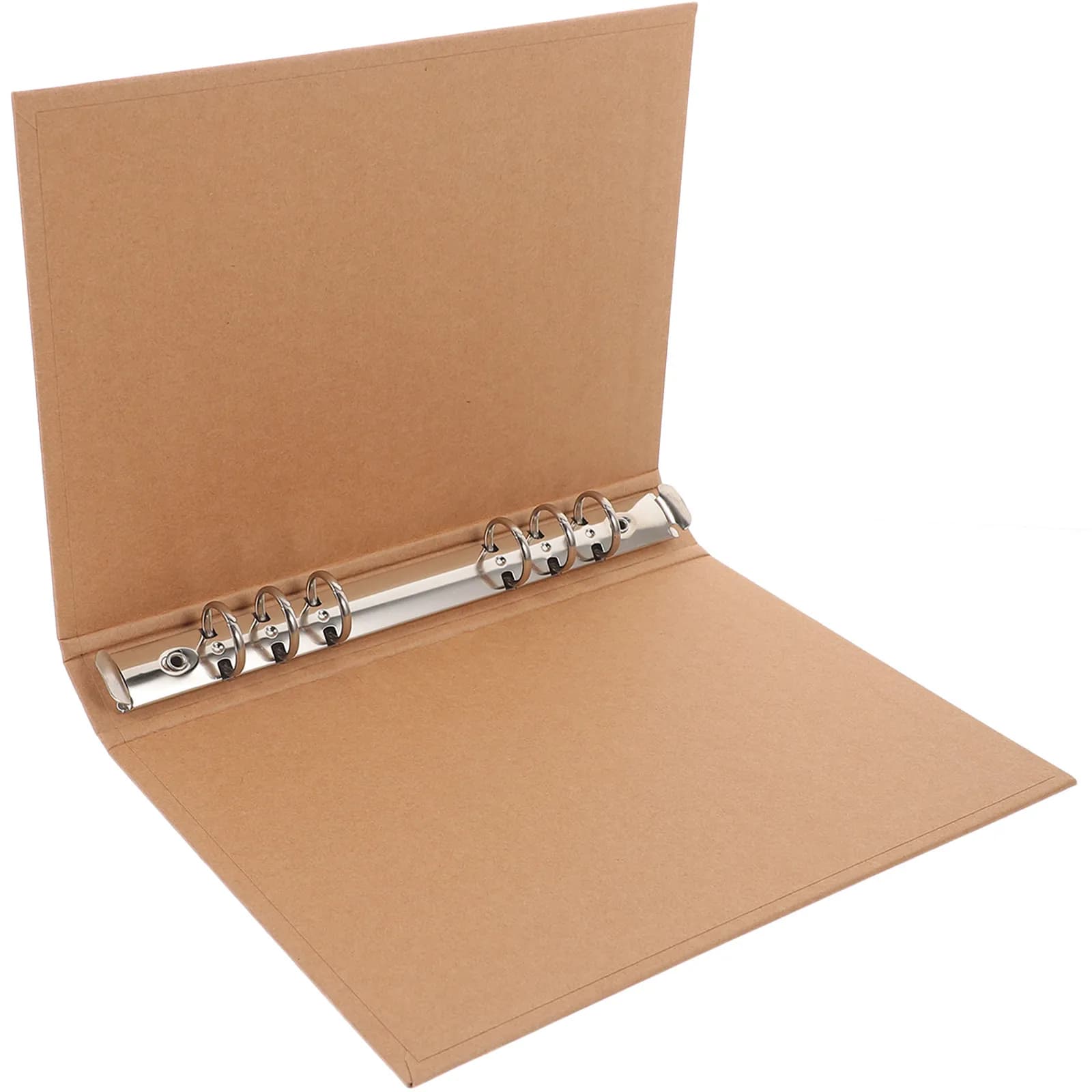 1 copertina per raccoglitore in carta kraft A5, guscio per quaderno riutilizzabile, resistente allo sporco, cartella organizer per documenti, per agenda scolastica