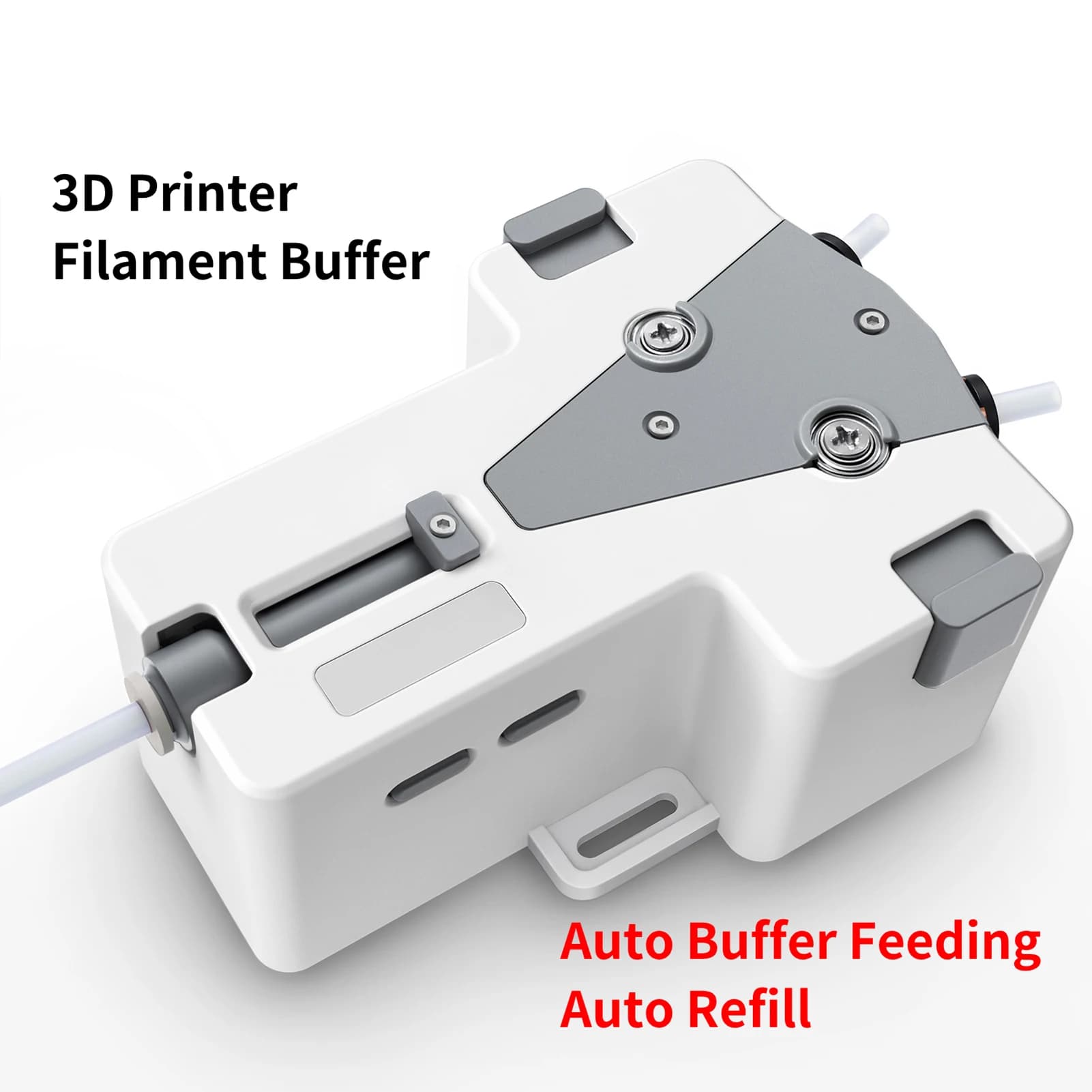 Sistema di Alimentazione Automatica per Filamento Stampante 3D con Bobina di Backup e Ricarica Automatica per Stampa Stabile e Basso Attrito, Alimentazione Remota