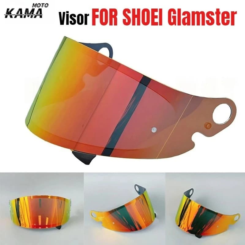 Visiera per casco Lente per moto per SHOEI Glamster Lente per moto integrale Protezione UV Scudo impermeabile Capacete