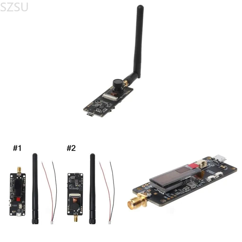 SZSU TTGO T-Journal ESP32 Modulo Fotocamera Scheda Sviluppo OV2640 Fotocamera SMA Wifi 3dbi Antenna 0.91 OLED Scheda