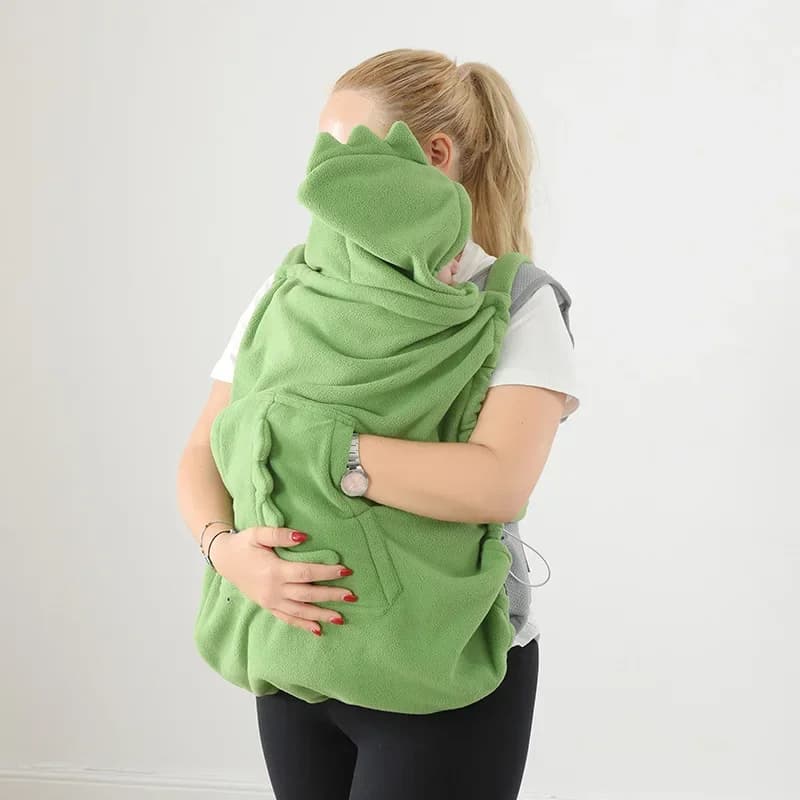 Copertura per passeggino antivento per bambini Copertura per marsupio Mantelli elastici con cappuccio per bambino Tuta reversibile con cappuccio Coperta invernale Regali Nuovo