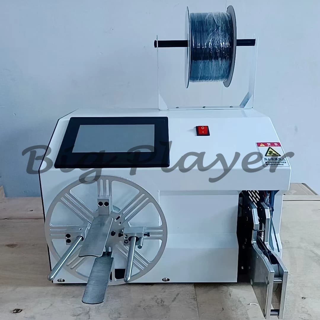 Avvolgitrice automatica, cavo di alimentazione, avvolgitrice per cavi, cavo dati, legatrice, legatrice e legatura