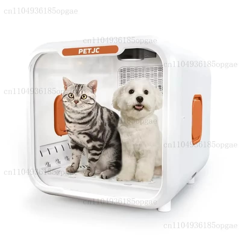 Automatic Pet Dryer Box Cat Puppy Pet Shop Quiet Dog Hair Dryer 71L Capacity Intelligent Temperature Control 360 Drying