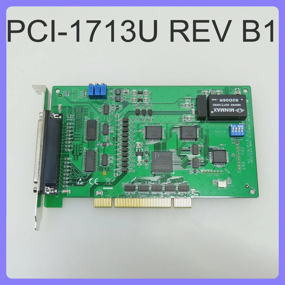Per scheda di acquisizione Advantech Scheda di ingresso analogica ad alta velocità isolata a 32 canali PCI-1713U REV B1