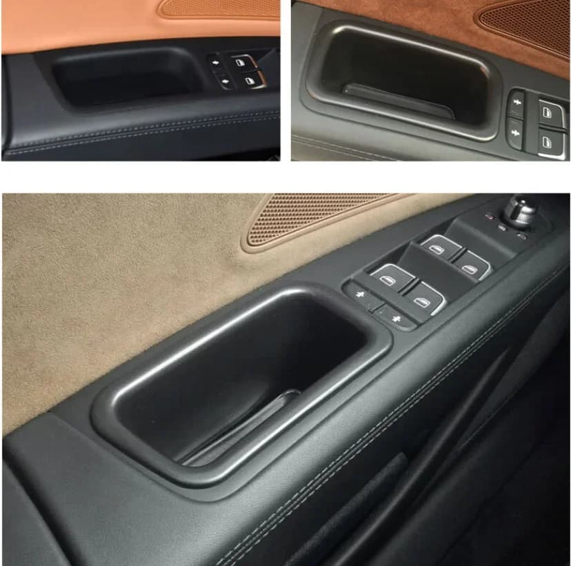 For Audi A3 8V A4 A5 B8 B9 S5 A6 C7 S6 A7 4G S7 A8 S8 Q5 8R Q5L SQ5 Q7 4M Car porter handles Storage holders Containers Console Phone support