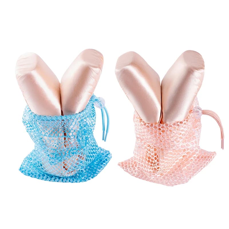 1Pcs Drawstring Ballet Bag Blue Champagne Color Dance Bag For Girls Ballerina Pointe Shoes Bags Ballet Dance Accessories