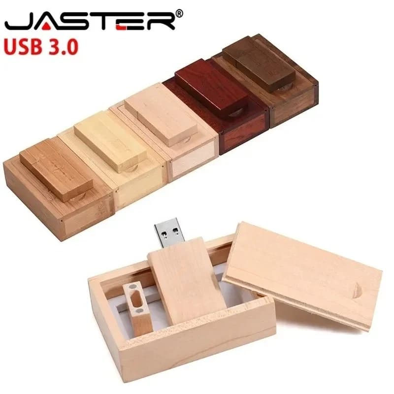 High Speed Wedding Gift Photography USB 3.0 USB Flash Drive 128GB Pen drives 64GB Wooden Memory Stick 32GB U Disk 16GB