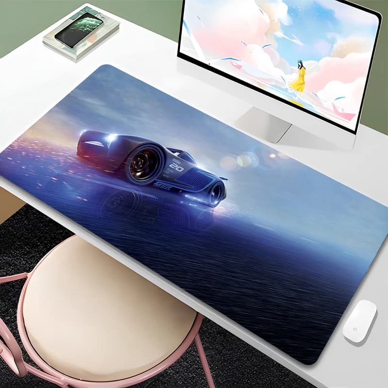 Tappetino per mouse 90x40 cm D-Disneys Cars Anime Gaming Accessories Varmilo Tappetino per tastiera Tappetino da scrivania Gabinete Gamer Carpet Mousepad Mouse Mat
