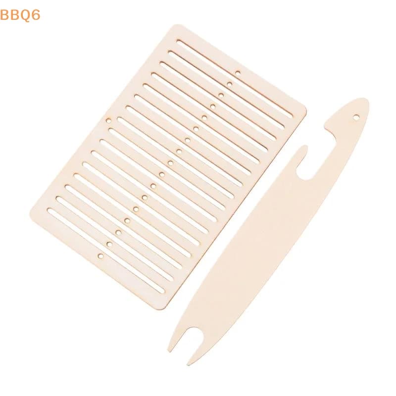 *2Pcs/Set Weaving Loom Kit Wooden Belt Weaving Loom Weaving Shuttle Tools Arts Crafts For Backpack Strap Camera Strap Knitting
