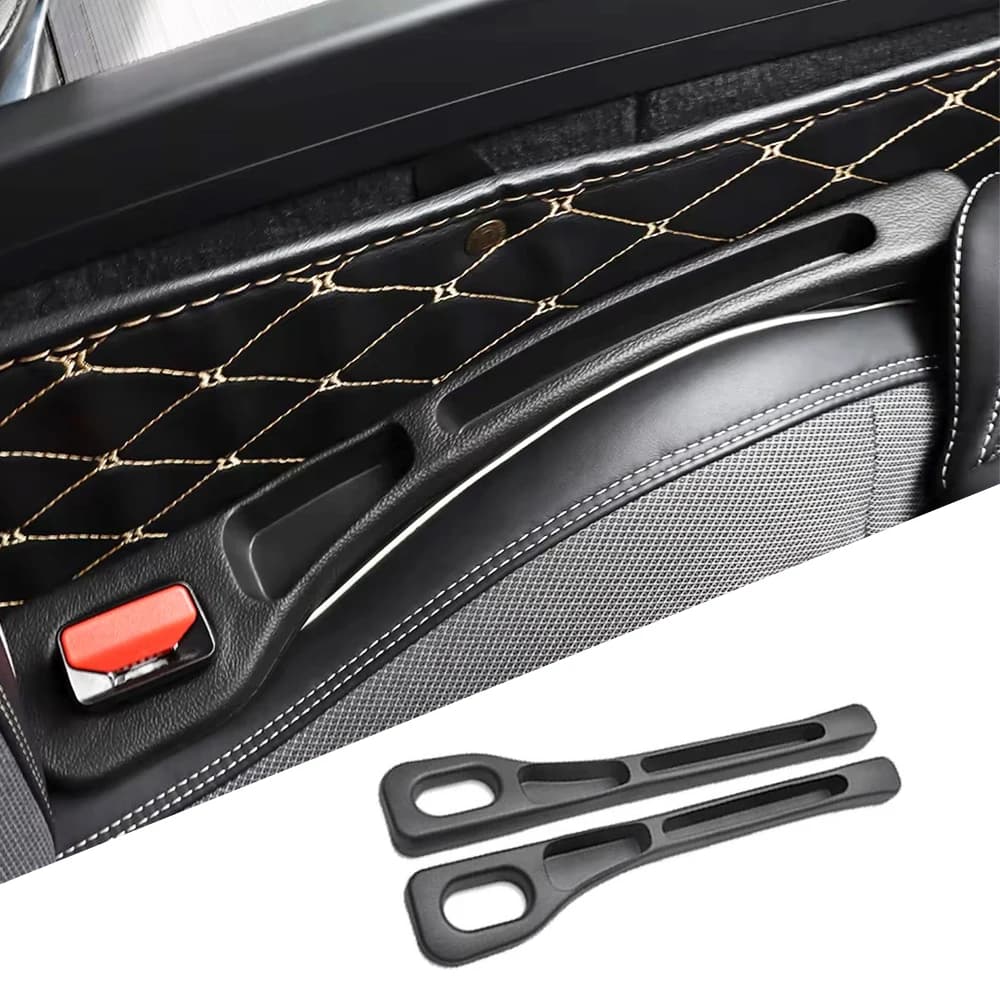 2 Pezzi Strisce Antiperdita per Sedili Auto, Riempitivo per Fessure Laterali, Contenitore Portaoggetti per Hyundai Sonata Nexo DN8 Santa Fe TM Tucson NX4 Staria Ioniq