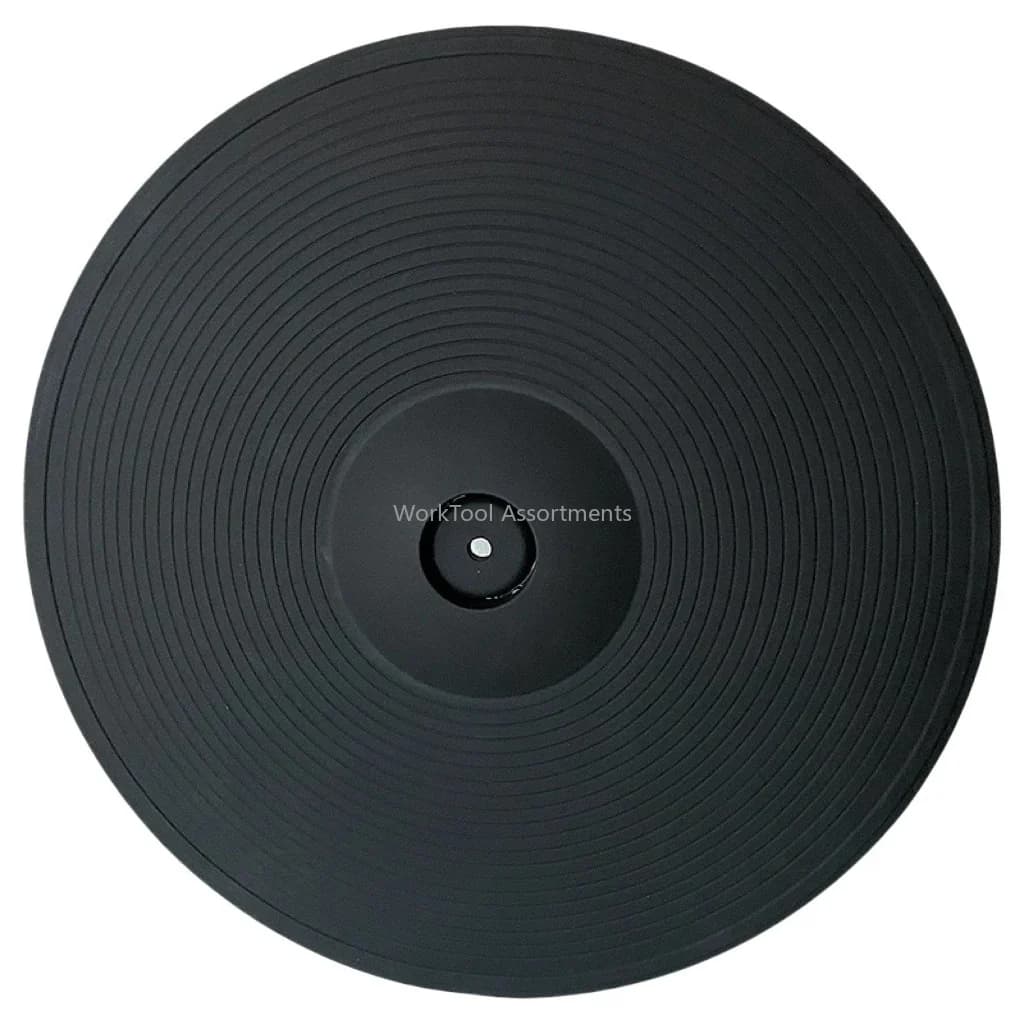 Replacement Electronic Drum Cymbal Pad, Compatible for Roland, Muza, NUX, Dual‑Zone 3‑Trigger Splash Crash Ride Percussion Part