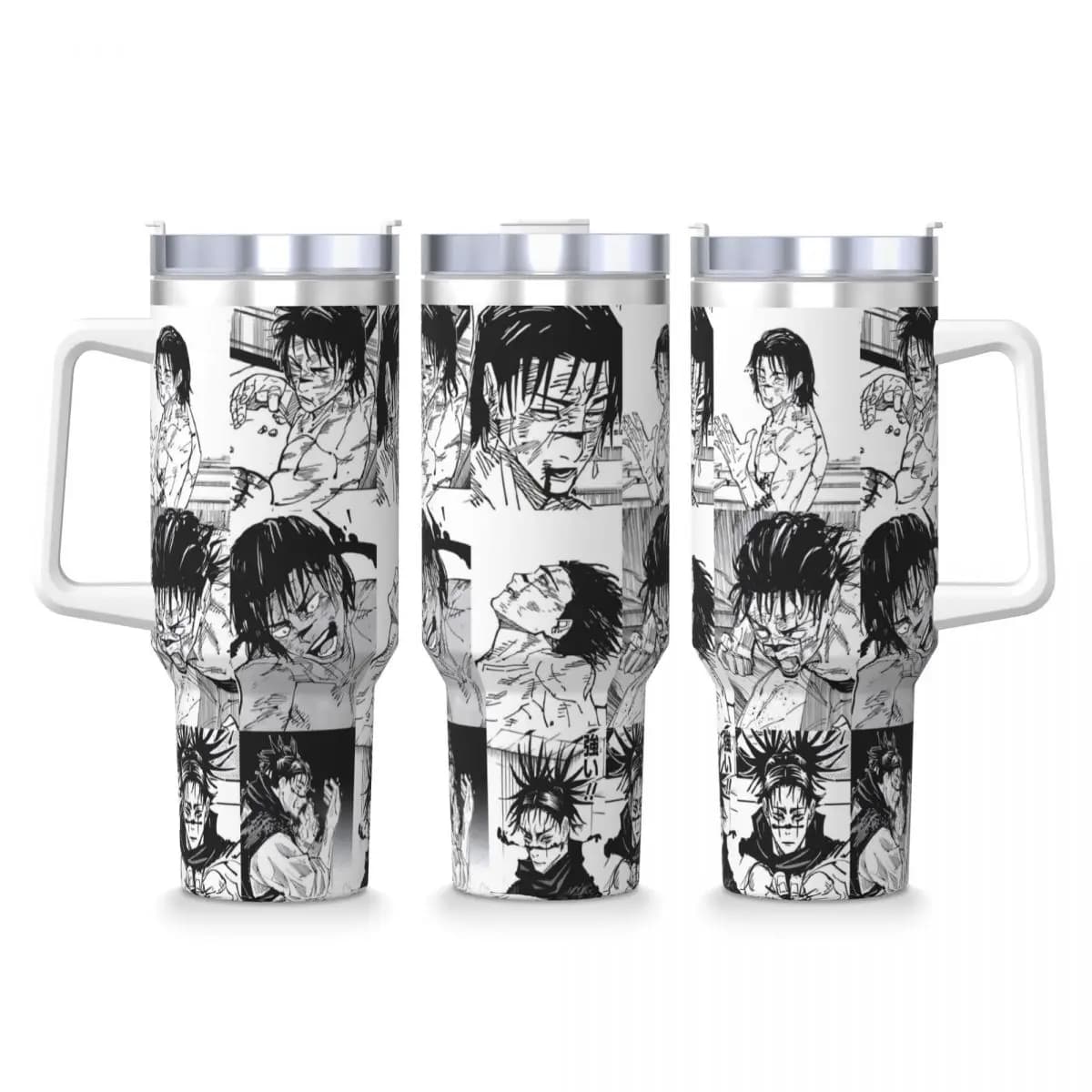 Stainless Steel Tumbler CHOSO In Manga Jujutsu Kaisen Thermal Cups Insulated Cold and Hot Car Mugs Driving Design Water Bottle
