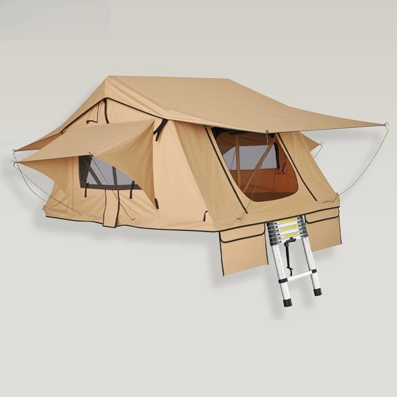 Tenda da Tetto Automatica per SUV e Veicoli Fuoristrada, Campeggio Outdoor e Viaggi On-The-Wheels, Tenda Pieghevole con Tetto Morbido