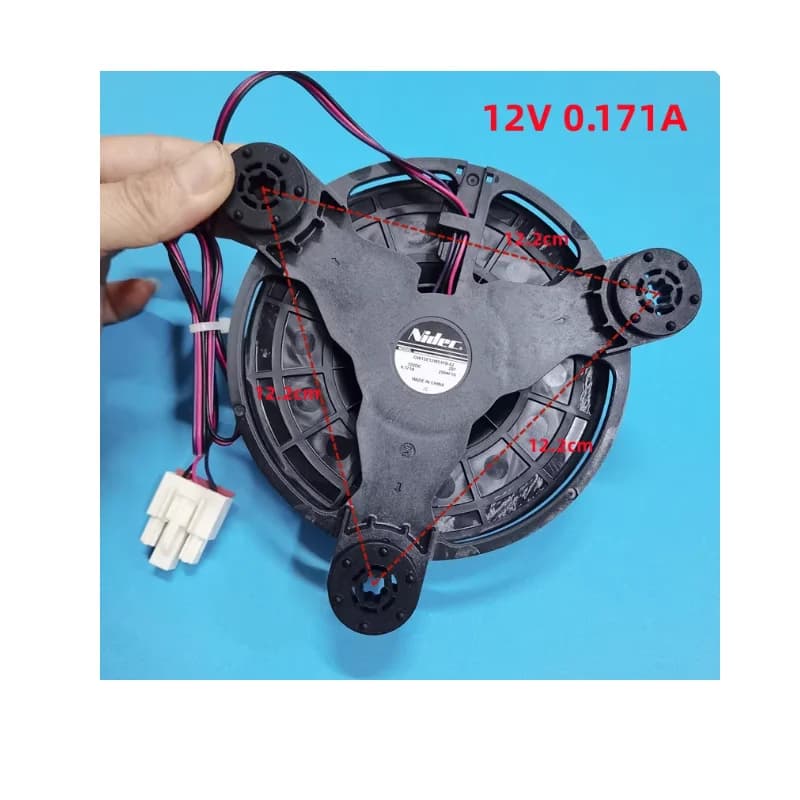 Accessori frigorifero, motore ventola congelatore GW12E12MS1 12V0.171A