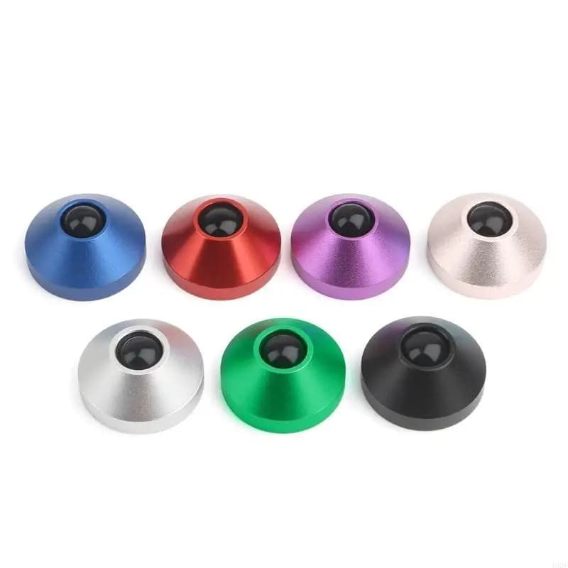 462E 2 pezzi piedini per tastiera meccanica alluminio anodizzato piedini in metallo per custodia con viti nero oro verde