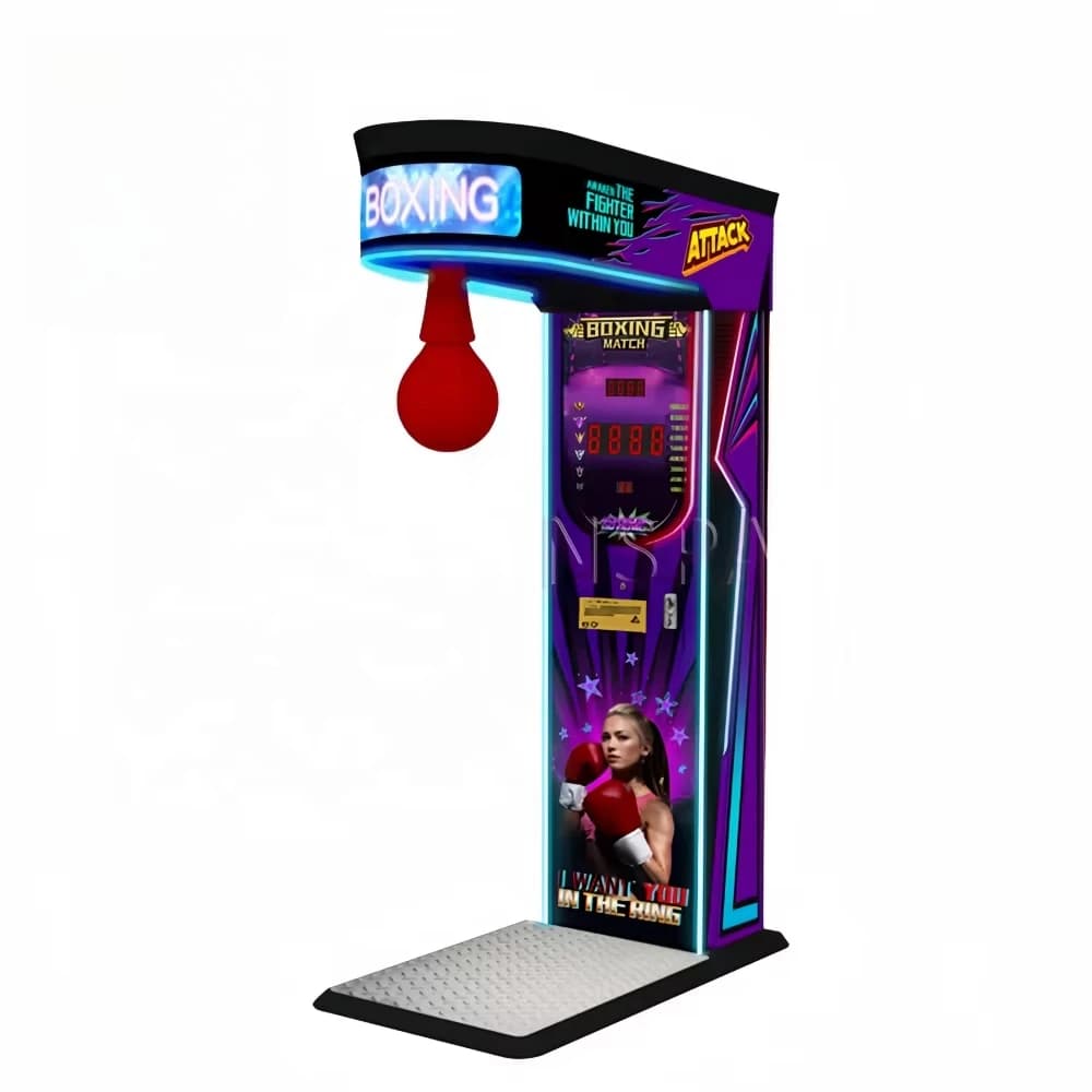 Play kit for arcade token boxer Boxing kit Boxing kit Boxing device Training equipment Music boxing machine for electronic redemption