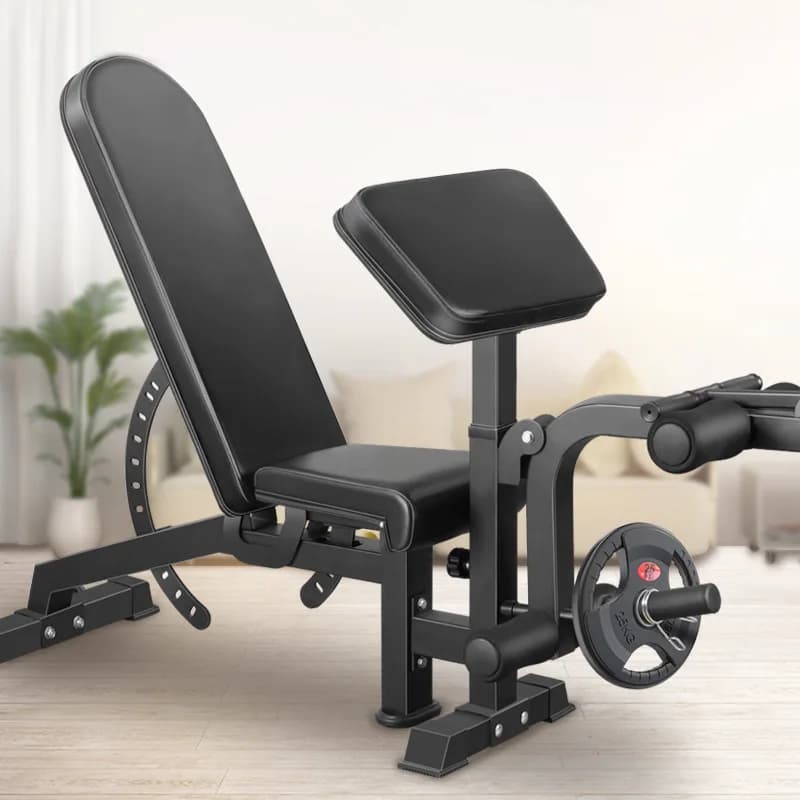 Multifunction Home Gym Weightlifting Equipment Weightlifting Manubries Steel benches and racks Adjustable weight bench Hot Pick Press