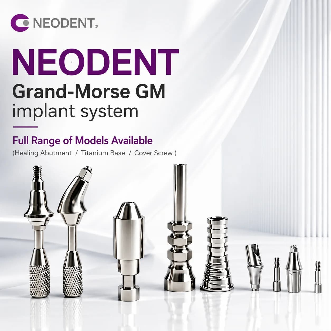 Neodent Grand Morse GM MUA Multi‑unit Abutment Straight &Angled 17° 30° Titanium Dental Implant Abutment 115.270 115.275‑115.280