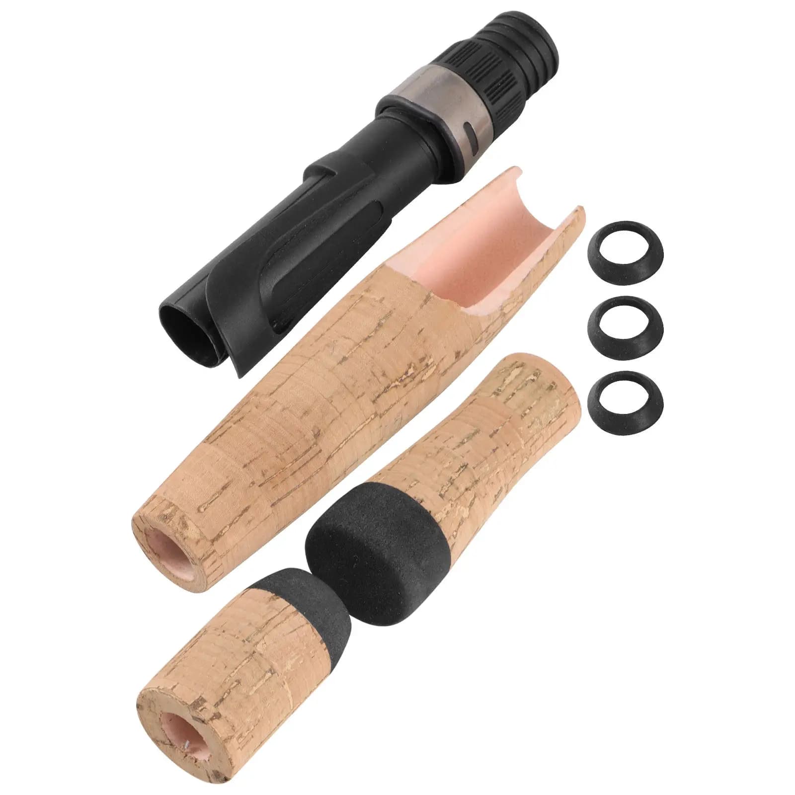 1 set di manici per canna da pesca, comodi e girevoli, resistenti e antiscivolo, ricambi per attrezzatura da pesca