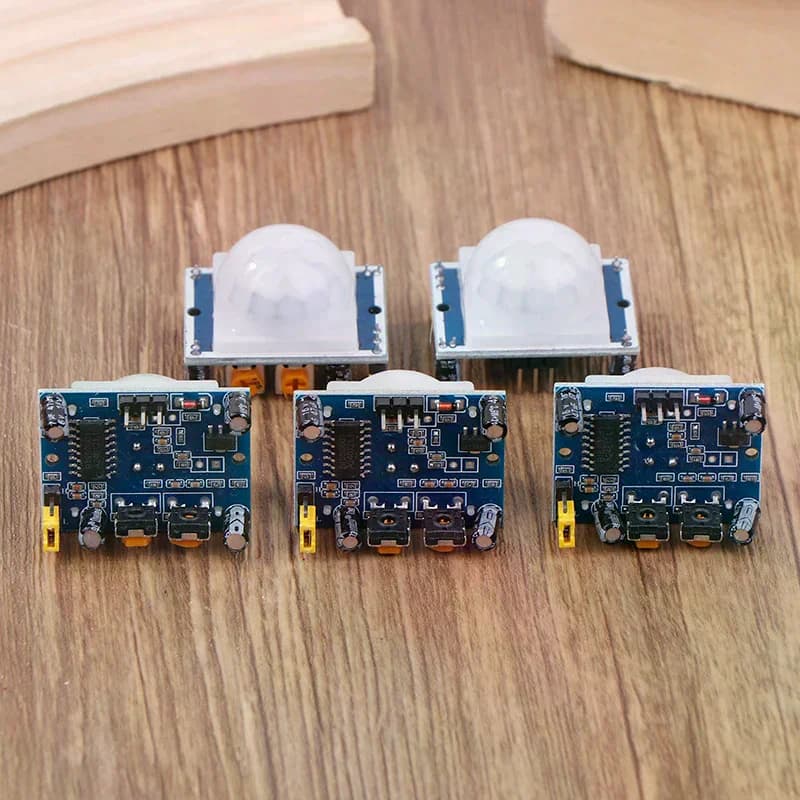 5 pz HC-SR501 Sensore A Infrarossi PIR Regolare IR Piroelettrico A Infrarossi PIR Modulo Rivelatore Sensore di Movimento Per Arduino Raspberry