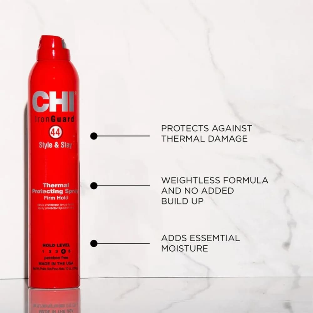 Thermal Protective Spray Chi Nourish Anti-Calore for Hair Crespi e Spezzati, Thermal Protection for Hair Ricci e Permanent