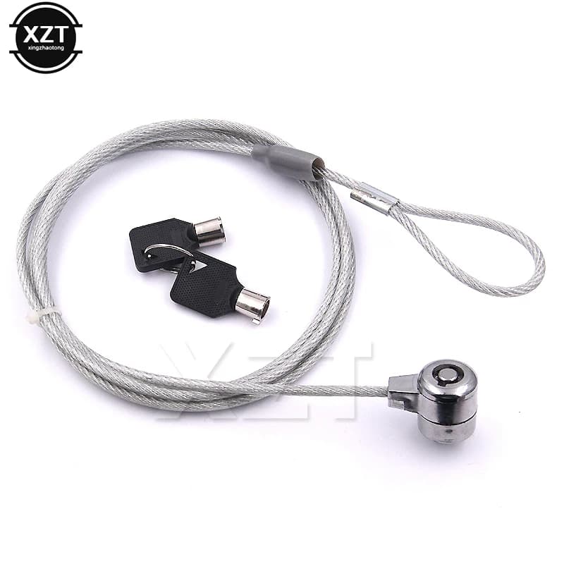 Nuovo computer portatile per notebook Blocco di sicurezza Sicurezza Cina Catena portacavi con chiave Notebook PC Laptop Blocco antifurto