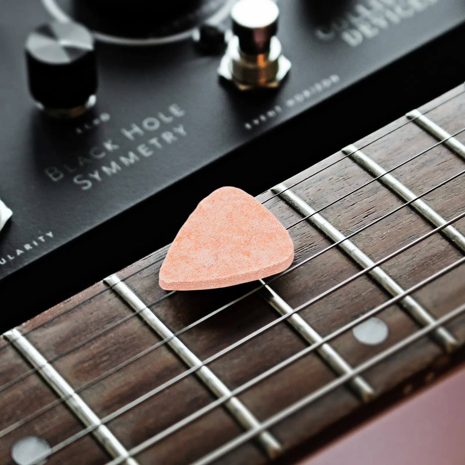 6 Pezzi Plettri in Feltro di Lana per Ukulele, Morbidi e Confortevoli, Plettri Piatti per Dita e Pollice, Accessori per Strumenti a Corda per Chitarra